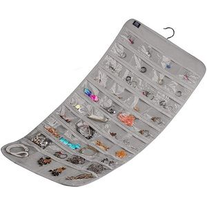 bb brotrade 80 pocket hanging jewelry organizer